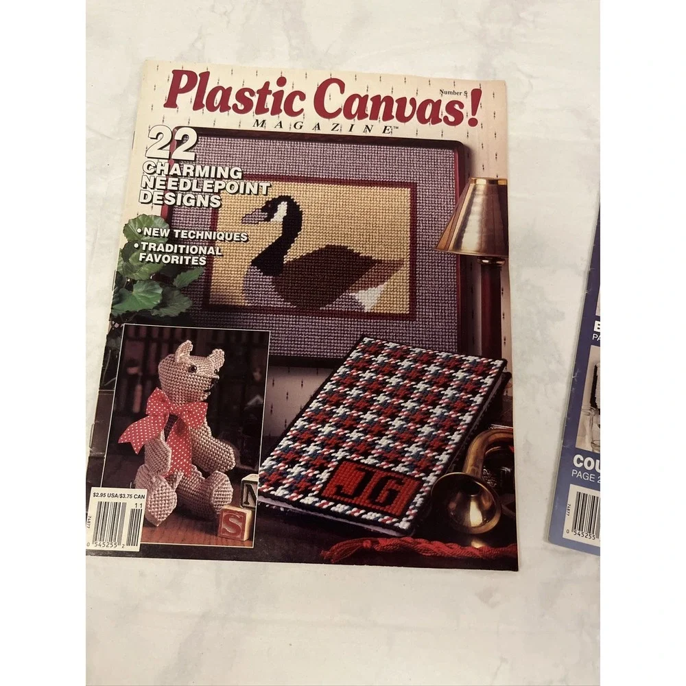 Plastic Canvas Magazine‎ Lot 1989 & 1990 Projects